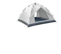Outdoor Fully Automatic Quick Opening Folding Tent 3 4 Person Self Driving Camping Rainproof Sun Protection Portable(White Large)