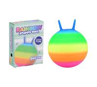 Johntoy skippyball arco iris 45cm - Bola de salto de juguete al aire libre