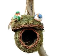 Outdoor Garden Bird House, All-Season Hangable Nest, 5,51 pulgadas Functional with Transpirable Feature, Material Bird Shelter, Secure Habitat with Design, Park Accessory for Bluebirds and Robins