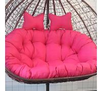 Outdoor Garden Chair Cushions Waterproof Replacement Cushion,Doublewing,Thick Washable Pad For Hanging Egg Hammock,Ideal For Comfort Andtylish Decor
