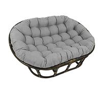 Outdoor Garden Chair Cushions Waterproof Replacement Cushion,Pad For Double and Egg,Oversized with Ties