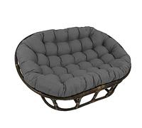 Outdoor Garden Chair Cushions Waterproof Replacement Cushion,Pad For Double and Egg,Oversized with Ties