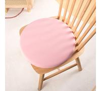 Outdoor Garden Chair Cushions Waterproof Replacement Cushion,Round Memory Foameat Pad,Non-Slip Removable Cover,Comfortable Pad For Home and Office