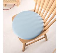 Outdoor Garden Chair Cushions Waterproof Replacement Cushion,Round Memory Foameat Pad,Non-Slip Removable Cover,Comfortable Pad For Home and Office