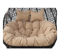 Outdoor Garden Chair Cushions Waterproof Replacement Cushion,Soft Deep 2Eater Lounge Pad with Tie,Fully Filling,Does Not Collapse