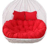 Outdoor Garden Chair Cushions Waterproof Replacement Cushion,Soft Deep 2Eater Lounge Pad with Tie,Fully Filling,Does Not Collapse