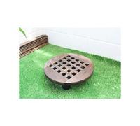 Outdoor garden potted plant stand, carbonization process, grid design for easy drainage
