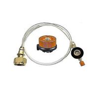 Outdoor Gas Stove - Camping Stove - Propane Stove - Flat Lpg Burner - Tank - Bottle Coupler--