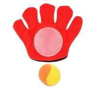 Outdoor Gloves Catch Ball Toy - Premium Catch Paddle Pair, High Grip Suction Elastic Ball Included, Comfortable Wrist Fastener Build, Active Toss Training Play Equipment | Ideal for Family Kid