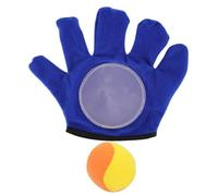 Outdoor Gloves Catch Ball Toy - Premium Catch Paddle Pair, High Grip Suction Elastic Ball Included, Comfortable Wrist Fastener Build, Active Toss Training Play Equipment | Ideal for Family Kid