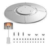 Outdoor Heater Top - Cubierta de repuesto para patio de 33 pulgadas universal, protector duradero para cubrir el suelo | Propane Heaters Accessory, perfecto para patio jardín Deck Backyard Outdoor