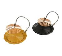 Outdoor Incense Holder - Incense Clamp Stand Tray, Coil Holder Base Ash Collecting Tray System, Portable Burning Stand Set Anti Coil Ĥolder | For Indoor Camping Balcony Living Room