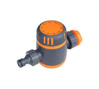 Outdoor Irrigation Controller - 5.75 Inch Automatic Water Timer | Stainless Steel Sprinkler System - IP67 Waterproof Three Mode Mechanical Clockwork Yard Lawn Patio Balcony Garden