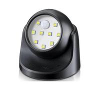 Outdoor LED Spotlight, Outdoor Spotlight with Motion Sensor, Wireless Outdoor LED Floodlight, 150 Lumens, Removable Sphere, Battery Powered