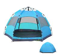 Outdoor Lightweight Waterproof Tent for 5-8 Man, Portable Pop-Up Beach Tent Quick Set up For Hiking Camping Outdoor Instant 4 Season Sun Shelter