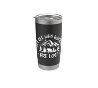 Outdoor Mountain Landscape Wild Wildlife Nature Bear Vaso térmico de acero inoxidable de doble pared