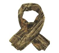 Outdoor - Pañuelo de cuello, pañuelo de cabeza, bufanda, cinta para la frente, camuflaje, protección para exterior, caza, pesca, militar, tejido de malla, Real Tree camuflaje