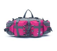 Outdoor Peak outdoor pico unisex de nylon impermeable de la cintura bolsa de viaje Mochila Mensajero bolsa de deporte bolso de la cintura de bicicletas Montañismo Trekking (rojo)