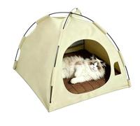 Outdoor Pet Tent House For Cats & Dogs - Portable Camping Bed For Garden