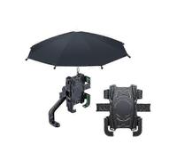 Outdoor Phone Mount Umbrella, Bicycle Phone Holder, Mini Sunshade Umbrella, Automatic Mobile Umbrella for Windproof Rain Shelter