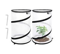 Outdoor Plant Covers from Animals - Foldable Vegetable Netting | 50x30x30cm Mesh Bird Barrier with Lightweight Design, Garden Accessory For Growers Patio Balcony Farm Orchard Seedlings Greenhouse