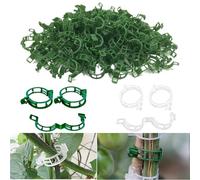 Outdoor Plants Support Clips, Plant Support Clips, for Tomato, Climbing, Vegetable, Wisteria, Strawberry, Peony, Tree Ties, Vine Fixing Clip (Style-A,200 PCS)