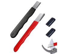 Outdoor Portable Dual-Purpose Whetstone, Immediatelk Multipurpose Garden Tool Blade Sharpener for Knife, Whetstone, for Gardening Pruner Loppers Pruning Shears (Mix)