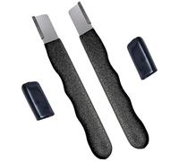 Outdoor Portable Dual-Purpose Whetstone, Multipurpose Garden Tool Blade Sharpener, For Gardening Pruner, Loppers, Pruning Shears(2Pcs black)