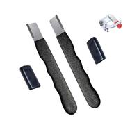 Outdoor Portable Dual-Purpose Whetstone, Pocket Sharpening Stone, Multifunctional Knife Sharpener, Pruning Shears, Pruning Shears, Home Kitchen (Black)
