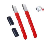 Outdoor Portable Dual-Purpose Whetstone, Pocket Sharpening Stone, Multifunctional Knife Sharpener, Pruning Shears, Pruning Shears, Home Kitchen (Red)