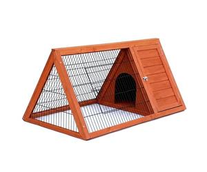 Outdoor Rabbit Run | Recinto de Ejercicio para Conejillos de Indias | Zona de Juego de Madera para Animales pequeños | Mediano - 110 x 62 x 52 cm