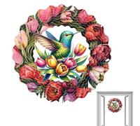 Outdoor Rotating Wind Chime - 9.84x9.84x0.2in Hanging Garden Decorations | Wind Spinner | Outdoor Wînd Spinner | Hangable Garden Art Home Sculptures Ornament Decoration for Holiday Patio Lawn