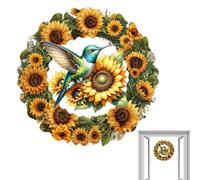 Outdoor Rotating Wind Chime - 9.84x9.84x0.2in Hanging Garden Decorations | Wind Spinner | Outdoor Wînd Spinner | Hangable Garden Art Home Sculptures Ornament Decoration for Holiday Patio Lawn