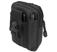 Outdoor saxx® - Ceinture tactique Sacoche de ceinture couteau de poche | Case de transport pour équipement de protection téléphone Traceur GPS Lecteur MP3 - Noir