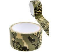 Outdoor Saxx® - Cinta de camuflaje, cinta adhesiva, cinta de tela, impermeable, camuflaje, cámara, equipo, cazador, pescador, fotografías, 5 m,