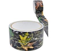 Outdoor Saxx® - cinta de camuflaje, cinta adhesiva, cinta de tela, para cámaras, equipos, cazadores, pescadores, fotografías, 5 m, camuflaje realista