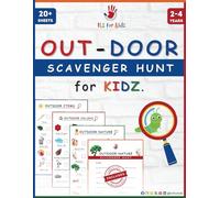 Outdoor Scavenger Hunt for Kids: Includes Outdoor Nature, Colors and Items Scavenger Hunts for outdoor explorers | For ages 2 - 4 | Completion ... (Scavenger Hunt for Kids from Itz for Kidz)