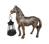 Outdoor Solar Decor - Creative Garden Statues, Waterproof Patio Lanterns, Durable Resin Figures, Energy Light Sculpture, Unique Decorative Accent | Multipurpose Solar Lights For Lawn Yard Path