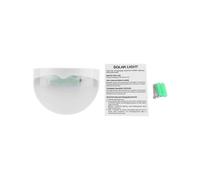 Outdoor Solar Panel White LED Garden Lamp - Waterproof Light-Control Pathway & Fence Wall Light for Enhanced Outdoor Decor