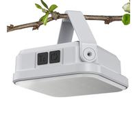 Outdoor Solar Usb Charging Led Light - Solar Camp Lights | Lcd Battery Display Dimmable Lantern For Beach Car Repair Hiking Fishing Climbing Yard