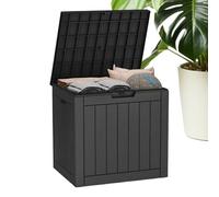 Outdoor Storage Box - 18L Waterproof Organizer Box, Weather-Resistant Large Storage Bin for Shed, Patio, Garden, Garage | Large Capacity Container for Tools, Toys, Camping Gear, Indoor Outdoor Use