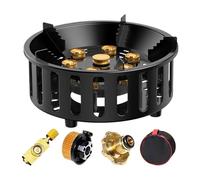 Outdoor Stoves For Cooking | 9.25x9.25x4.53 Inches Compact Travel Cookware With Carrying Bag - Outdoor Cooking Stove Hiking Burner,for Backpacking Trekking Hunting Fishing Picnic Travel