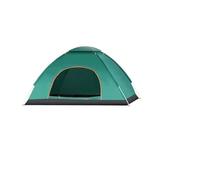 Outdoor Tent Double 3-4 People Quick Opening Beach Camping Setting Up Portable(Multi)