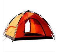 Outdoor Tent for 3-4 People Camping, Double Double Rainproof Camping Family Outing Shelter