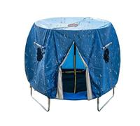 Outdoor Trampoline Cover - Windproof Shade Awning Tent Protector, UV Rain Sun Guard Canopy, Heavy Duty Protection Net | Trampoline Shade Cover for Backyard Garden Patio Camping Home