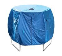 Outdoor Trampoline Cover - Windproof Shade Awning Tent Protector, UV Rain Sun Guard Canopy, Heavy Duty Protection Net | Trampoline Shade Cover for Backyard Garden Patio Camping Home