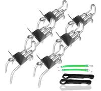 Outdoor Tree-Climbing Anti-Slip Cat Claw Shoes Set, 2025 Upgrade Tree Climbing Spikes, Portable Tree Spikes for Outdoor Activities (Five Claws,Set 3)