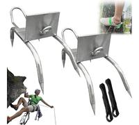 Outdoor Tree-Climbing Anti-Slip Cat Claw Shoes Set, Portable Tree Climbing Spikes & Gear with Tree Climbing Spikes for Safe Climb