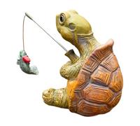 Outdoor Turtle Statue - Cute Weather-Resistant Collectible Ornament