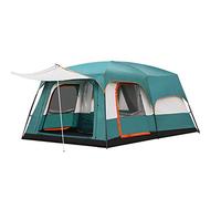 Outdoor Two Bedroom One Hall Large Space Tent 3-4 People Home Sun Rain 8-10 People Camping Tent Canopy